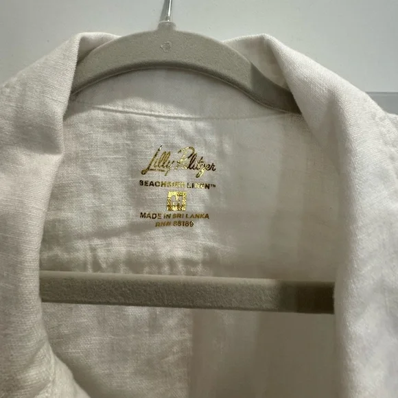 Lilly Pulitzer linen jacket - Picture 4 of 6